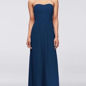 Marine Bridesmaid Dress